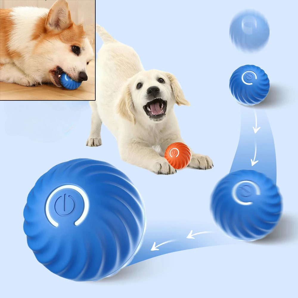 Automatic Moving Dog Ball - Automatic Moving Dog Toy Ball USB