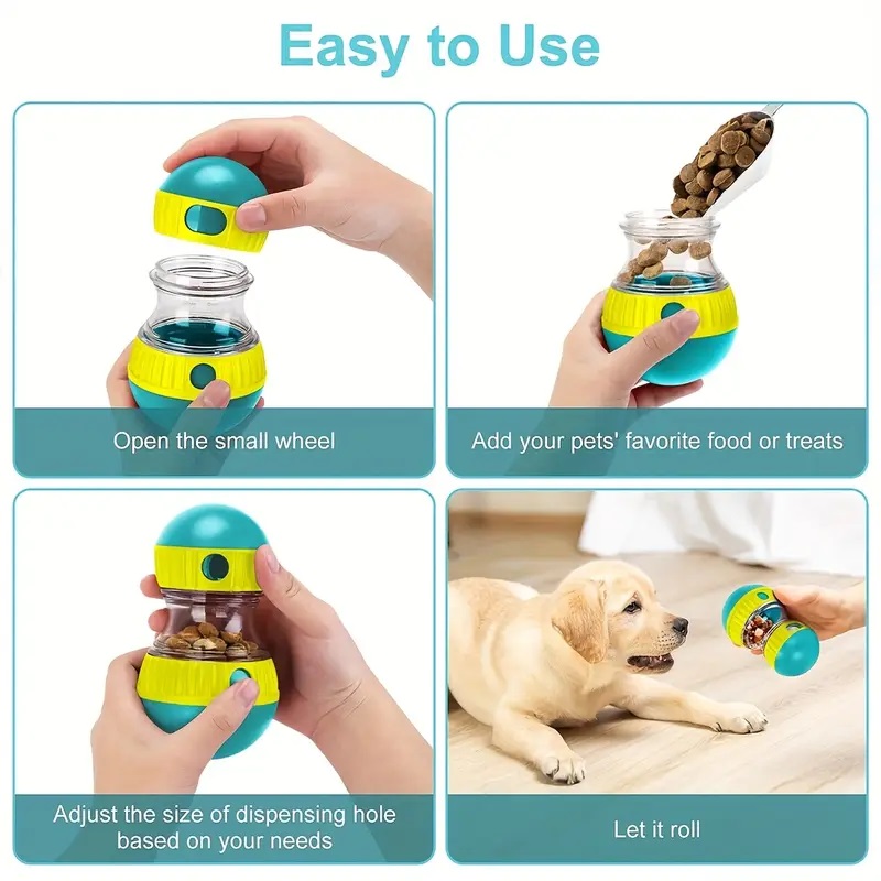 Interactive Dog Snack Dispense - Interactive Squeaky Plush Dog Toy recension och pris