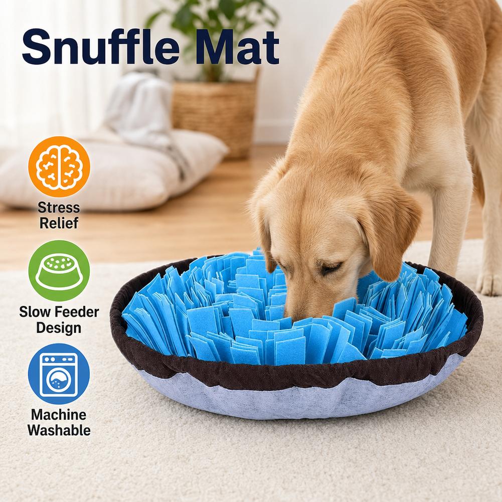 Dog Snuffle Mat Interactive Fe - Dog Puzzle Feeder Toy recension och pris