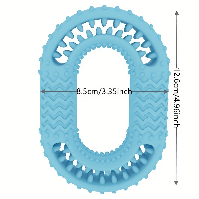 O-Ring Dog Chew Toy, TPR Pet T - Indestructible Dog Chew Toy recension och pris