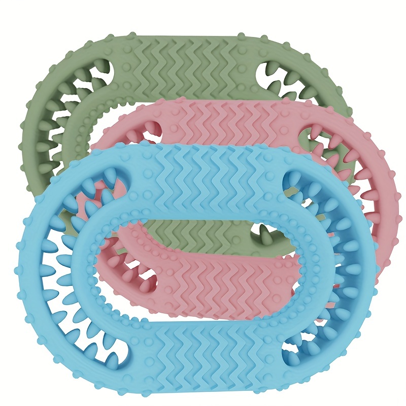 O-Ring Dog Chew Toy, TPR Pet T - Indestructible Dog Chew Toy recension och pris
