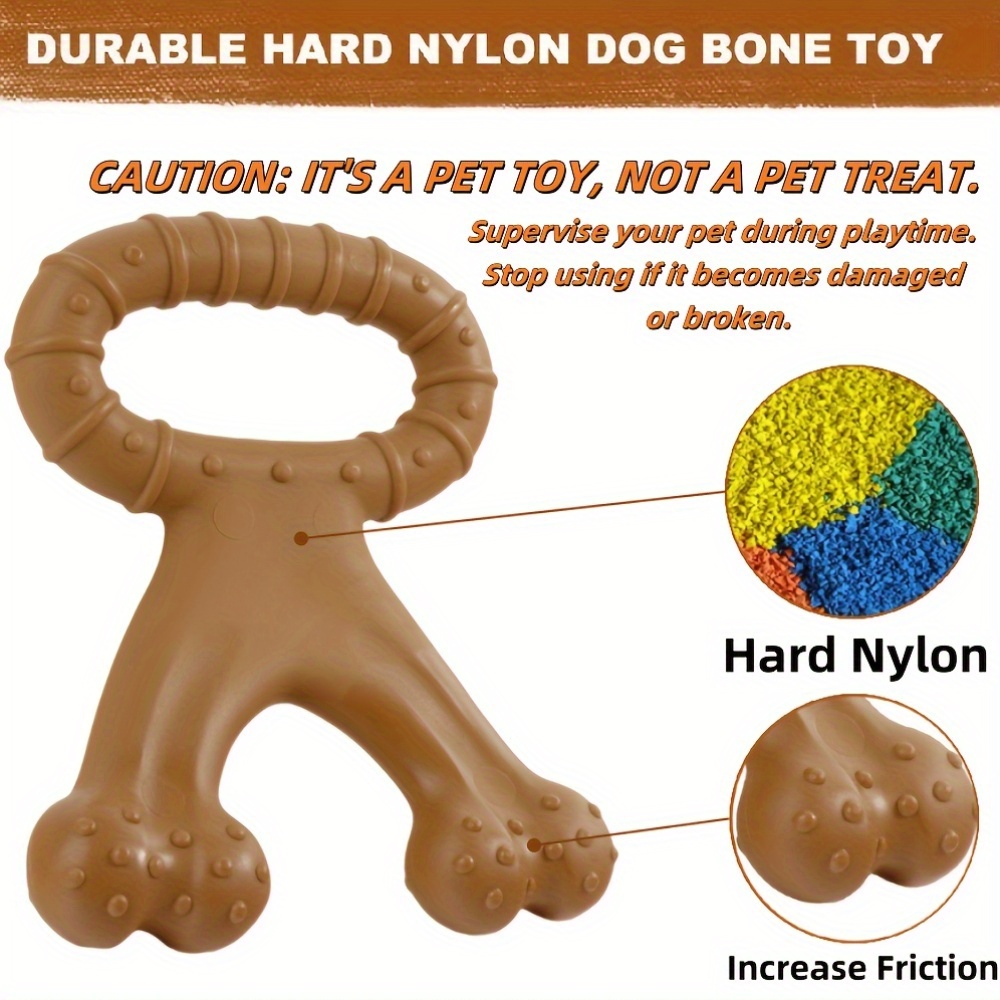 Dog Chew Toys Beef-Flavored Tr - Teeth Cleaning Dog Chew Bone recension och pris