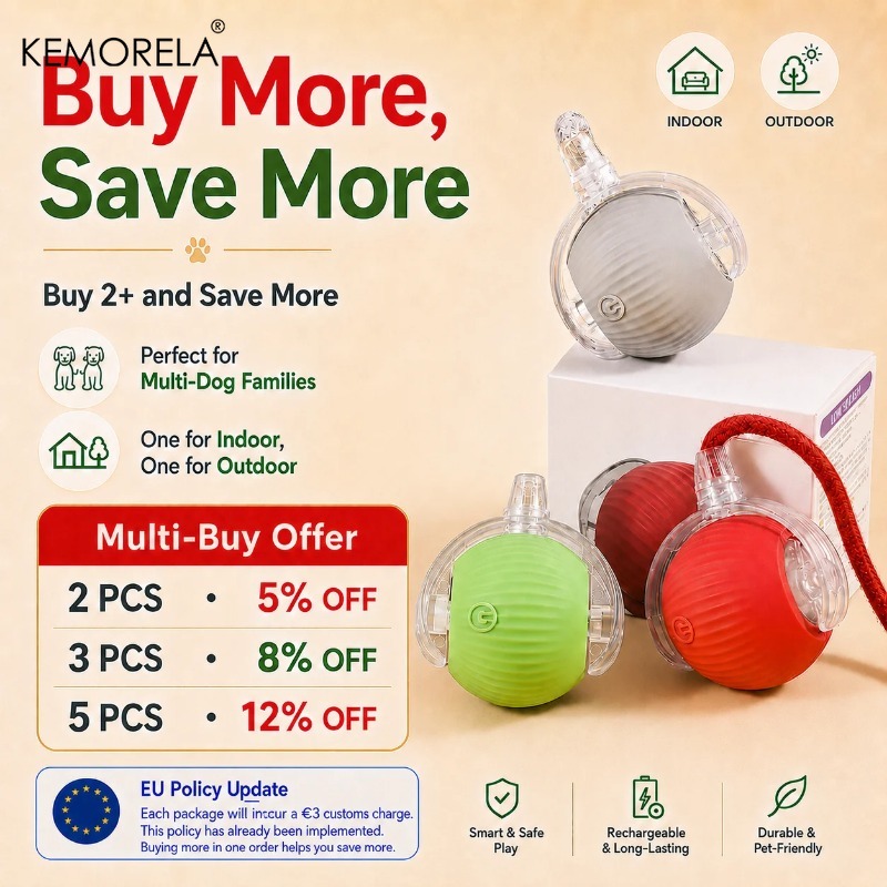 New Dog Interactive Ball Toy A - Automatic Moving Dog Ball recension och pris